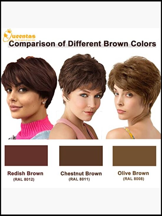 Short Pixie Cut Wig with Bangs Synthetic Layered Hair for Daily Cosplay Heat main image 5
